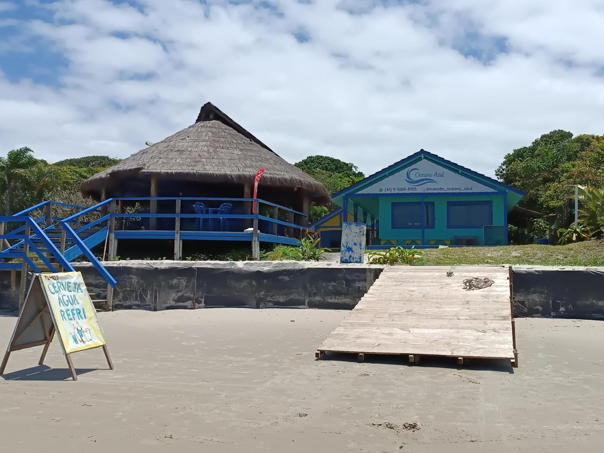 Pousada Oceano Azul, Beira Mar Ilha do Mel Ngoại thất bức ảnh