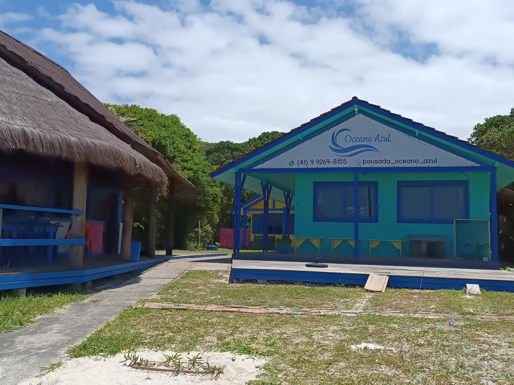 Pousada Oceano Azul, Beira Mar Ilha do Mel Ngoại thất bức ảnh